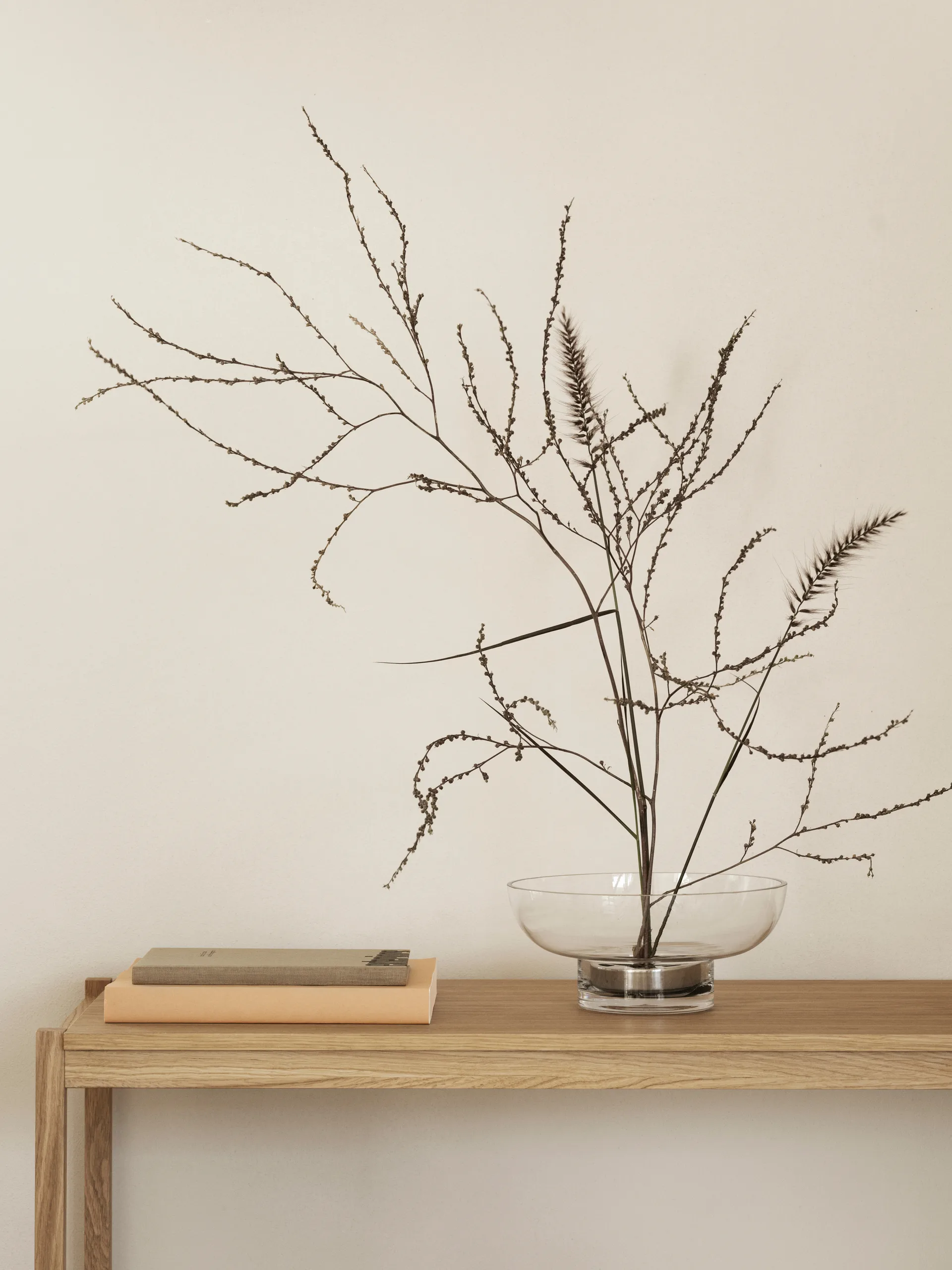 MIYABI vase M Ø23 cm, Clear blomus