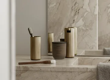 Modo Rof soap dispenser - Brass, 165 ml - blomus
