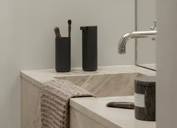 Modo Rof toothbrush holder - Black, Ø5.5x12 cm - blomus
