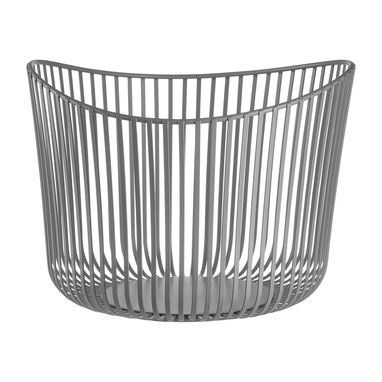 blomus Modo storage box Ø31.5 cm Satellite | Scandinavian Design | Storage baskets | Grey