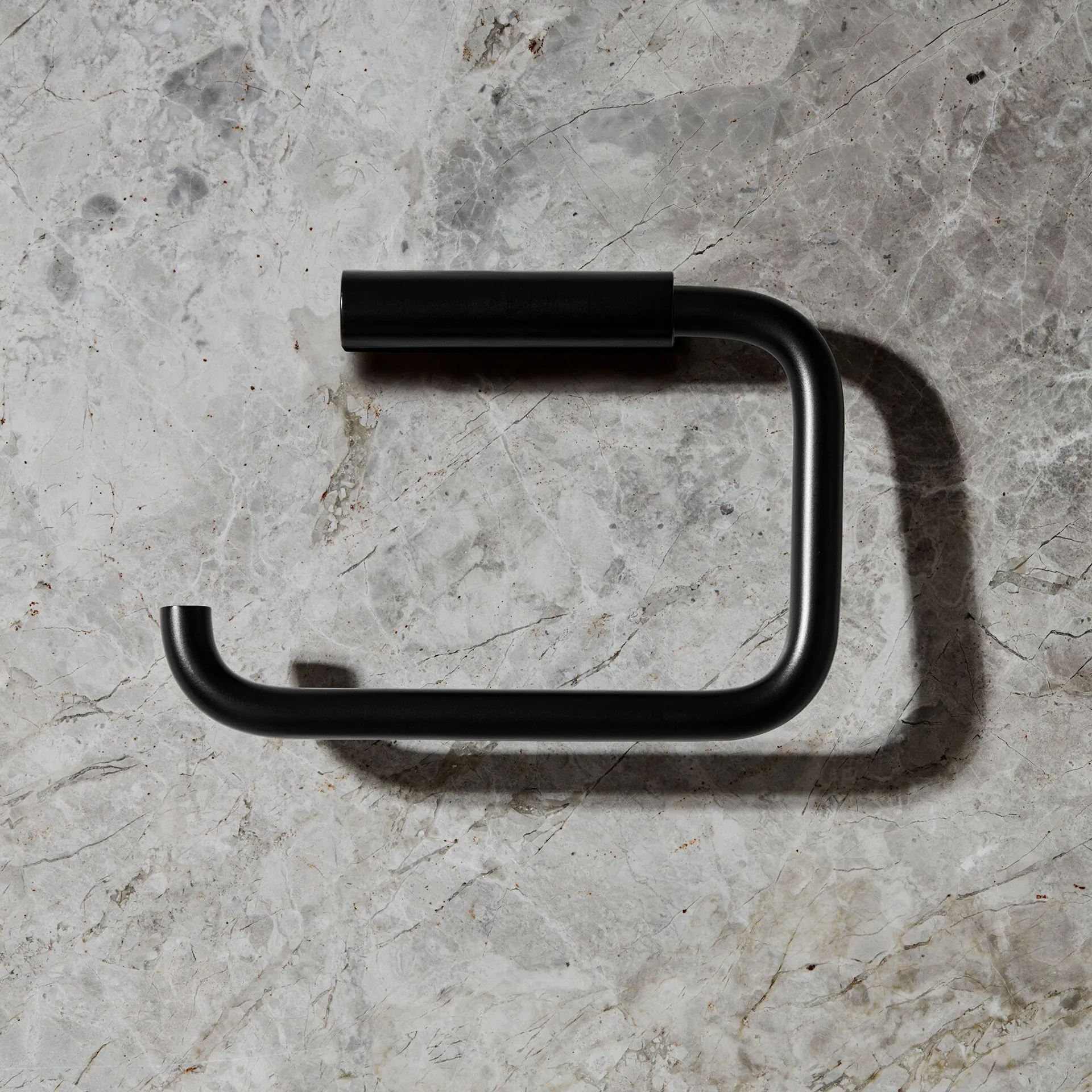 Modo toilet paper holder, Black blomus