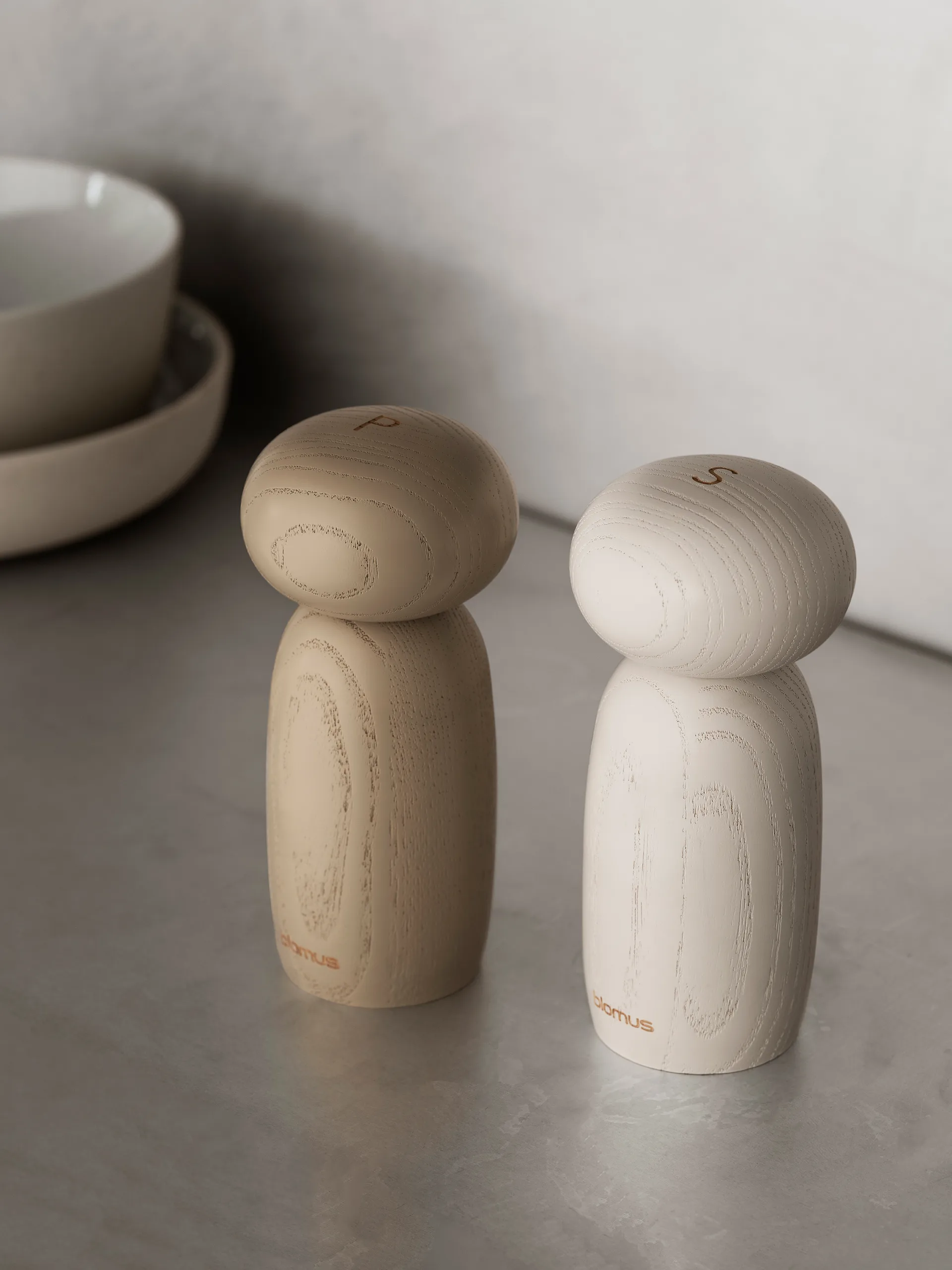 Moli Salt and Pepper Mill Set 13 cm, Moonbeam blomus