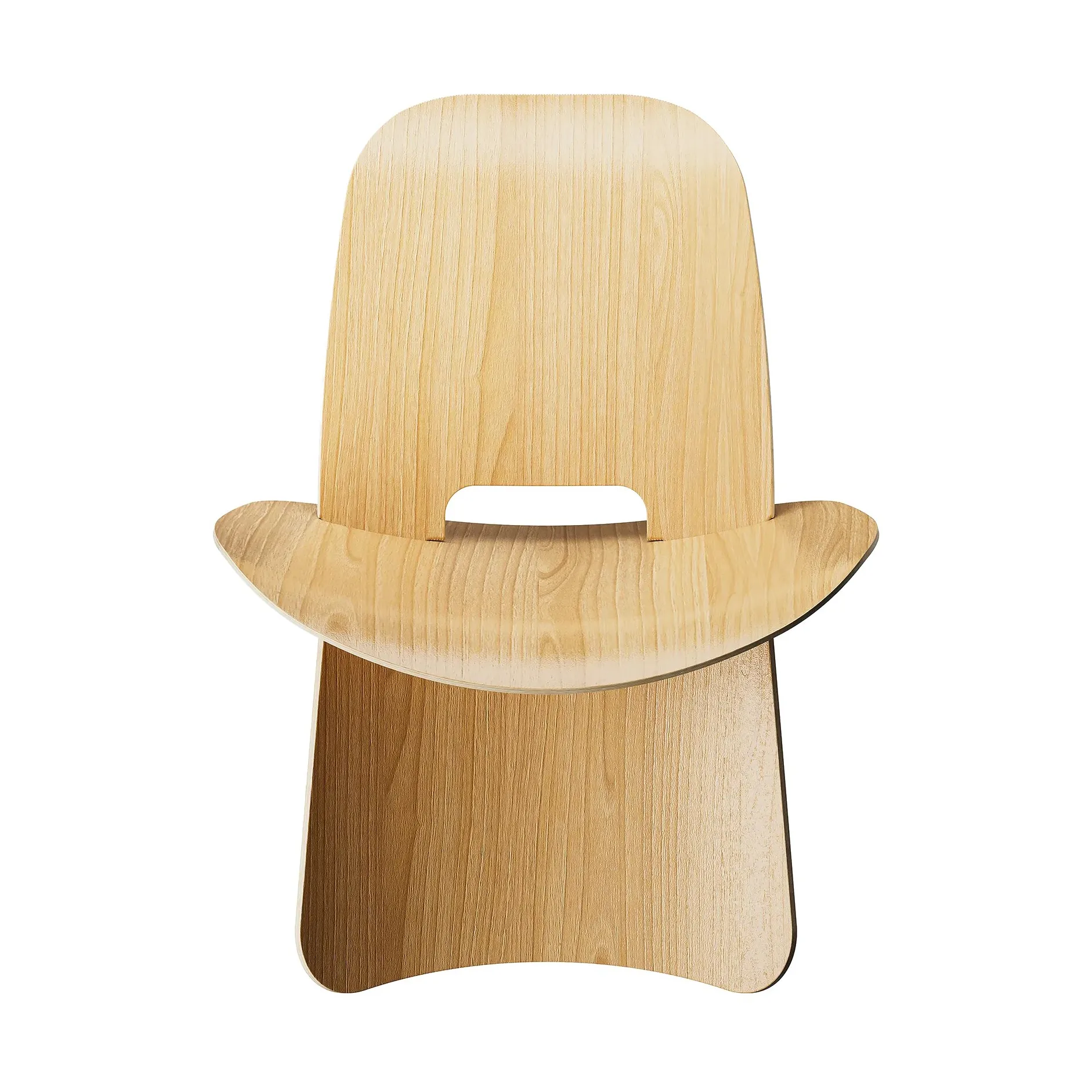 Nagomi chair, Oiled plywood blomus