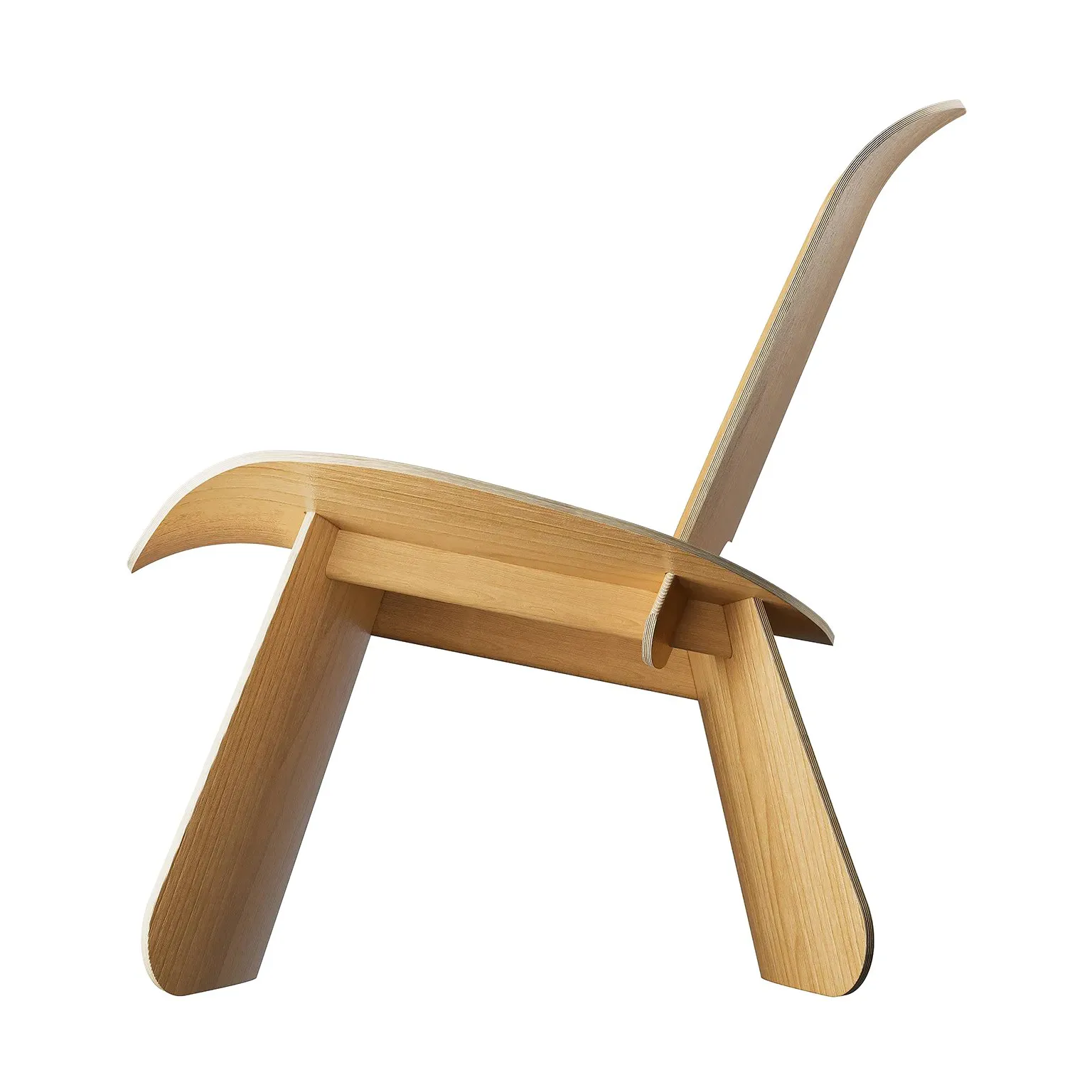 Nagomi chair, Oiled plywood blomus