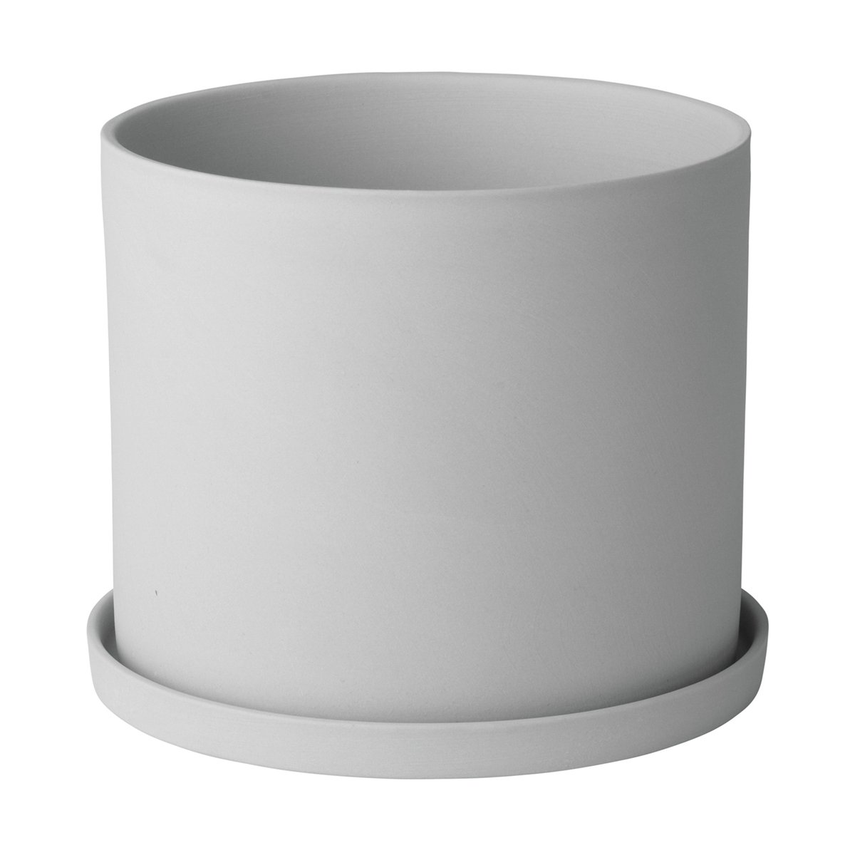 blomus Nona flower pot o15 cm Micro chip | Scandinavian Design | Flower pots | Grey
