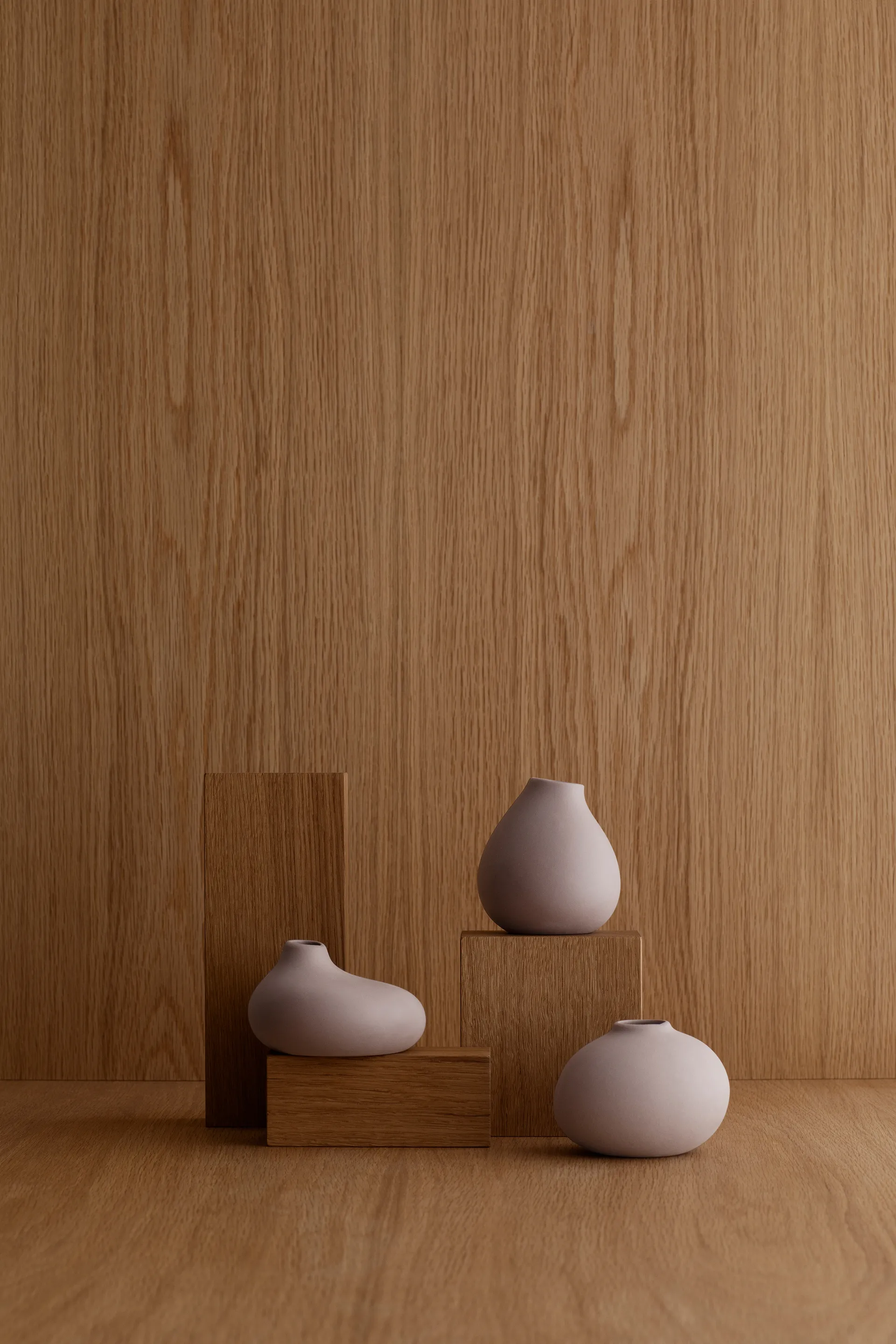 Nona vase 3-pack, Bark blomus