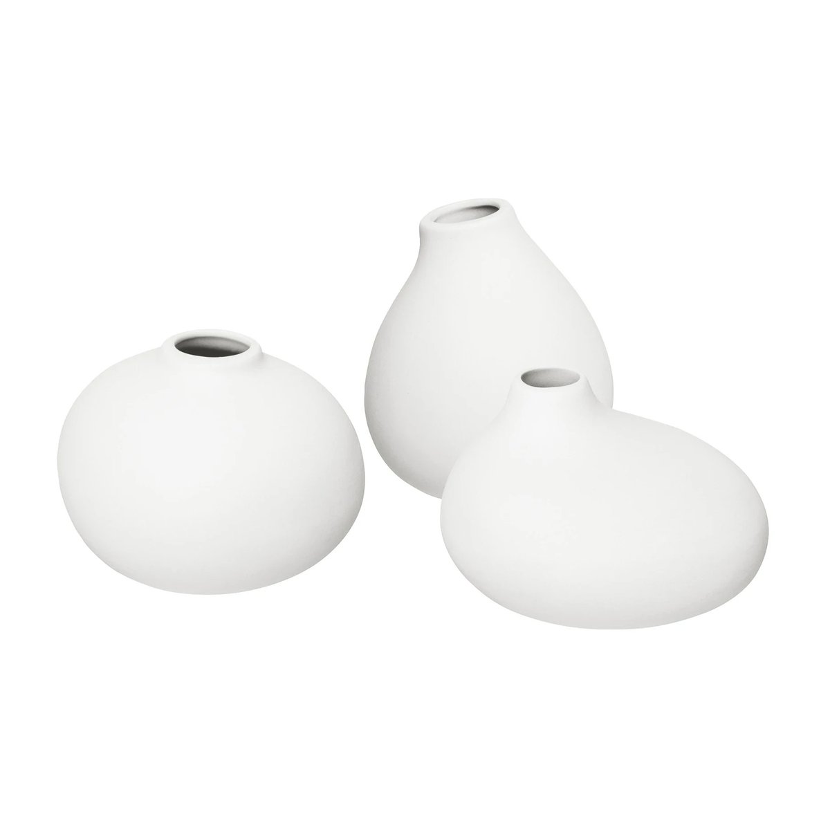 blomus Nona vase 3-pack White | Scandinavian Design | Vases | White