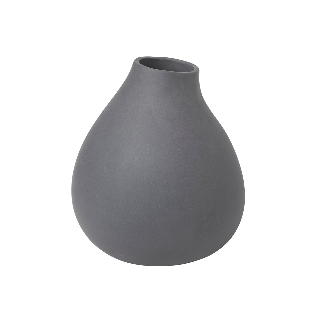blomus Nona vase pewter 17 cm | Scandinavian Design | Vases | Grey