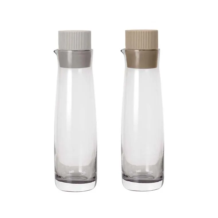 Olvigo oil and vinegar set, nomad-moonbeam (beige-grey) blomus