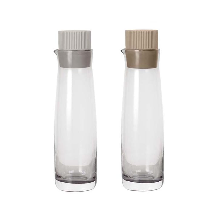 Olvigo oil and vinegar set - nomad-moonbeam (beige-grey) - blomus