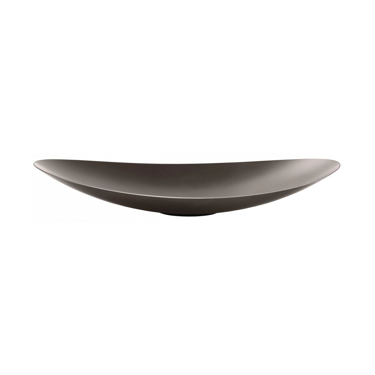 blomus ONDEA bowl M 35x42 cm Burned metal | Scandinavian Design | Decorative bowls | Grey