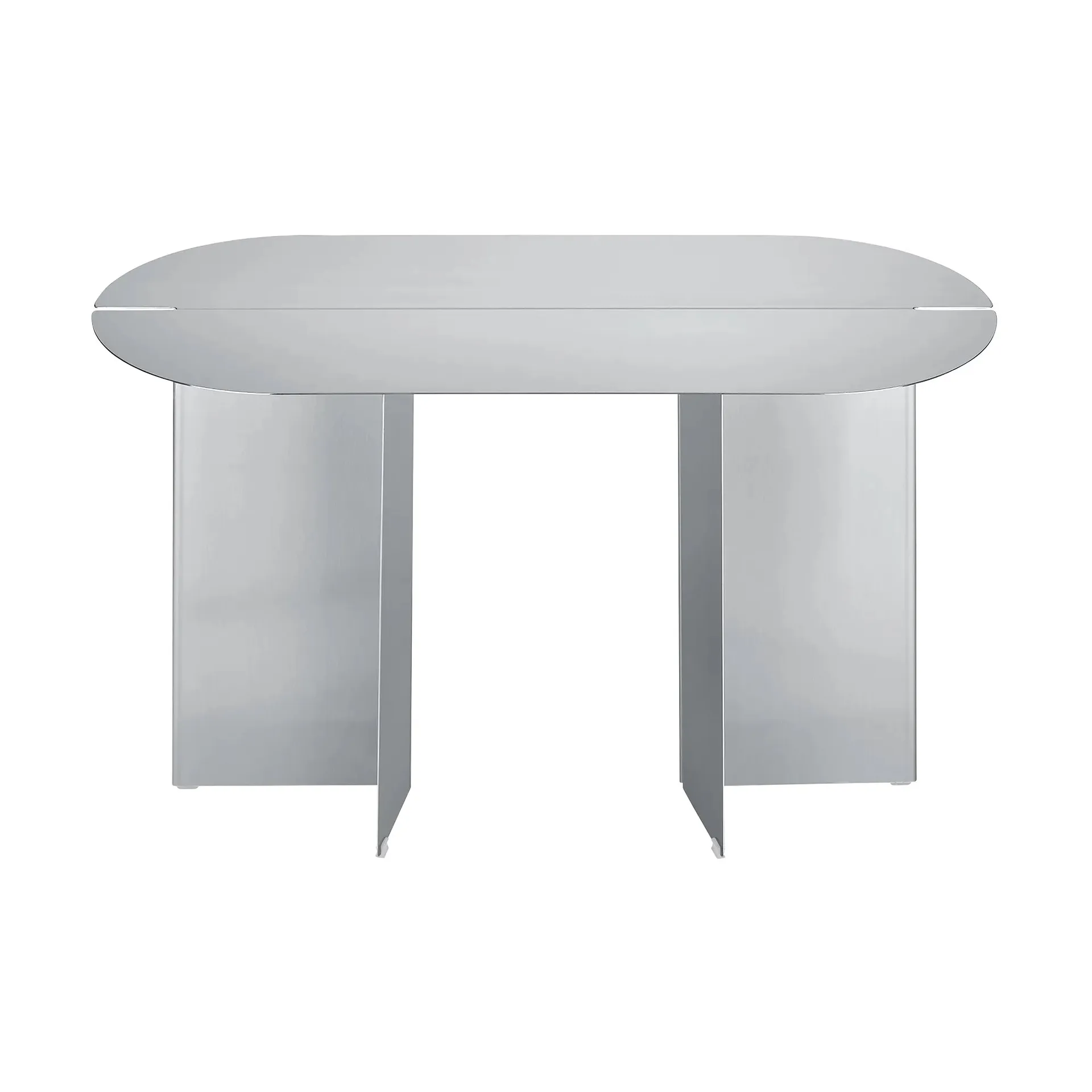 ORU bench 80x45 cm, Matte stainless steel blomus
