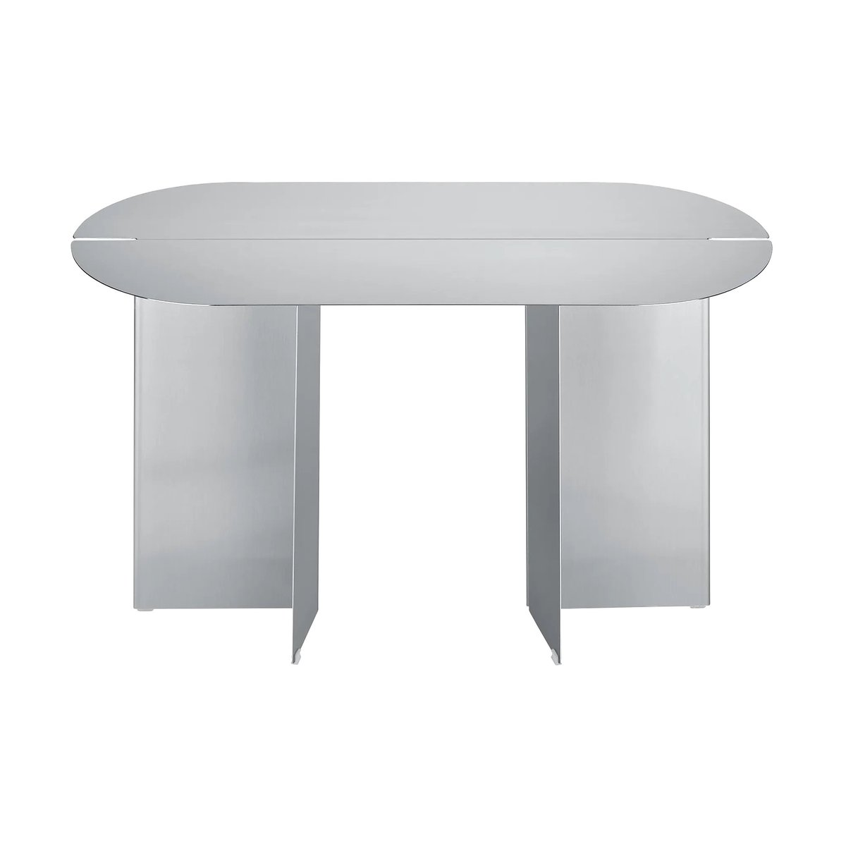 blomus ORU bench 80x45 cm Matte stainless steel | Scandinavian Design | Benches | Silver-coloured