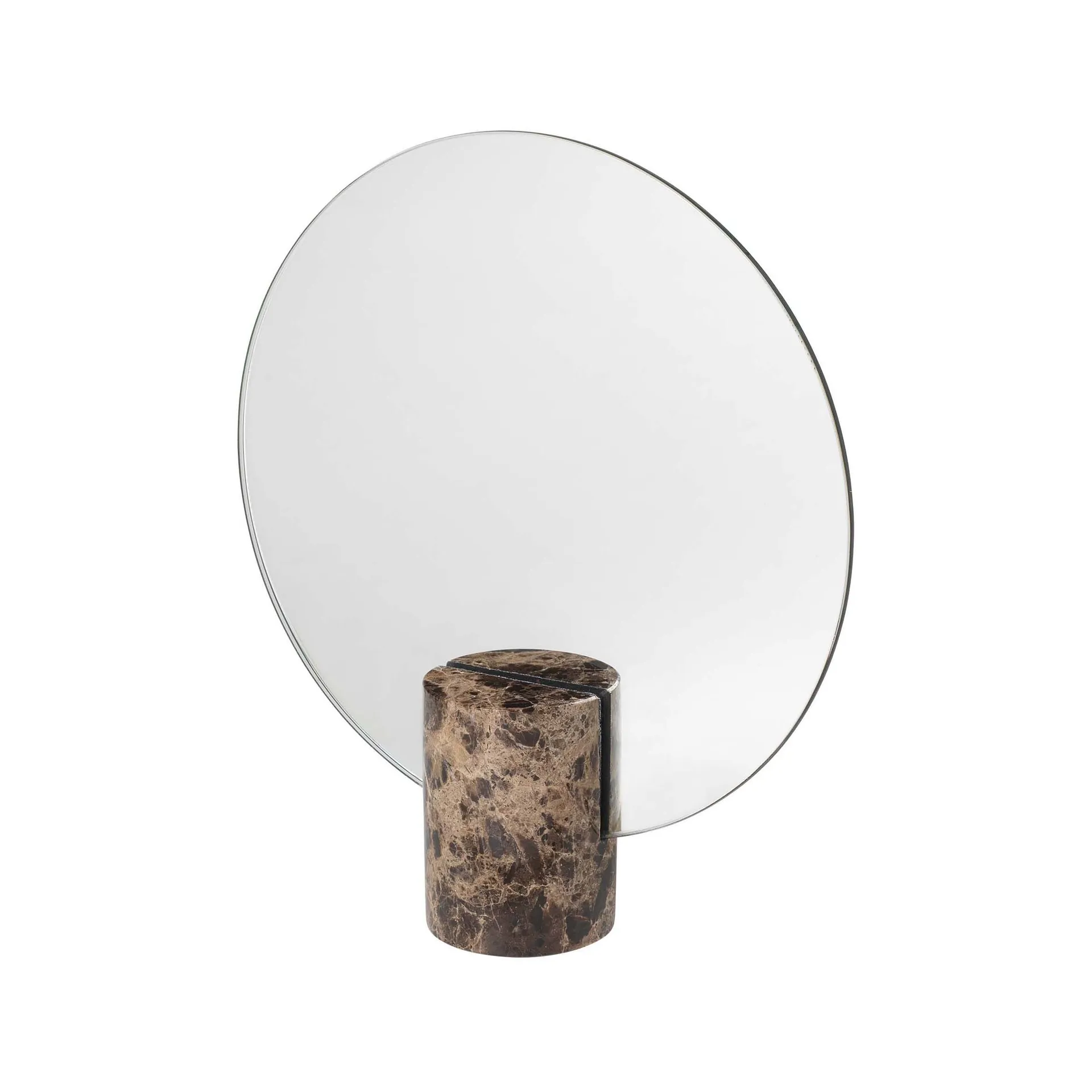 Pesa table mirror, brown blomus