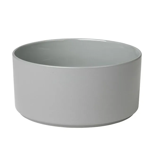 Pilar bowl Ø20 cm, Mirage grey blomus