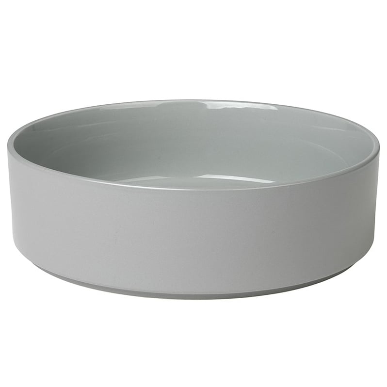blomus Pilar bowl o27 cm Mirage grey | Scandinavian Design | Dinner plates | Grey