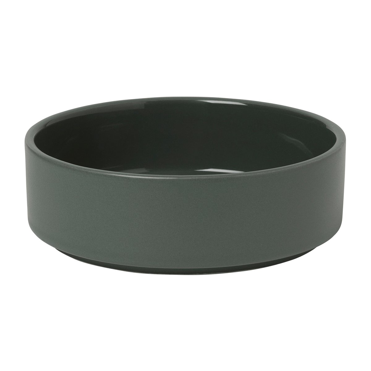 blomus Pilar bowl low o14 cm Agave green | Scandinavian Design | Serving bowls | Green
