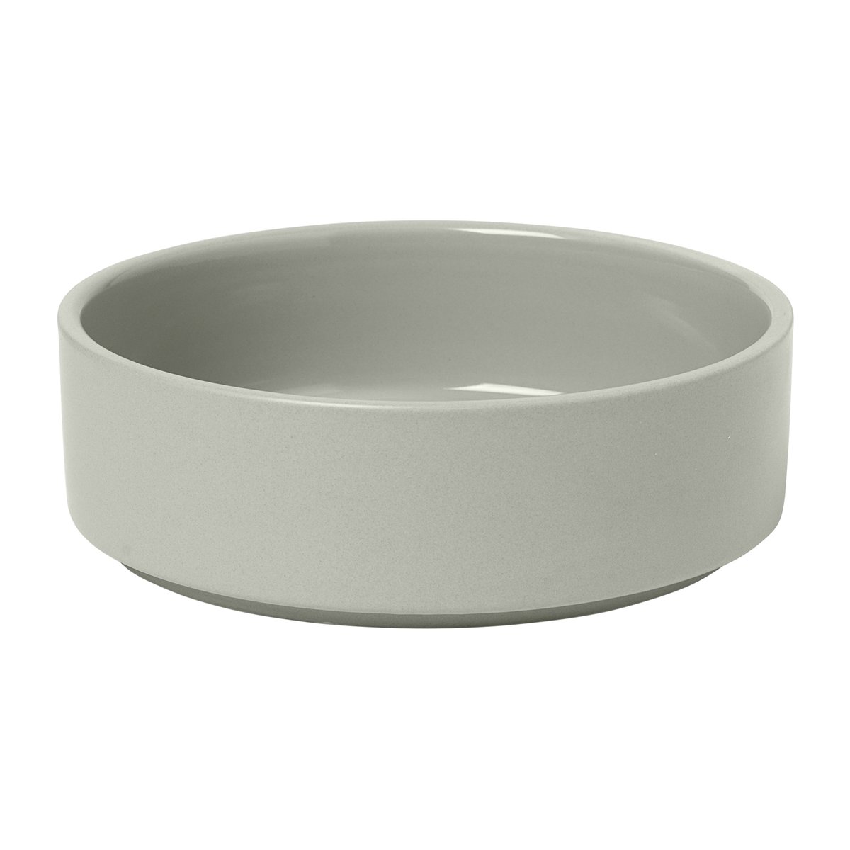 blomus Pilar bowl low o14 cm Mirage grey | Scandinavian Design | Serving bowls | Grey