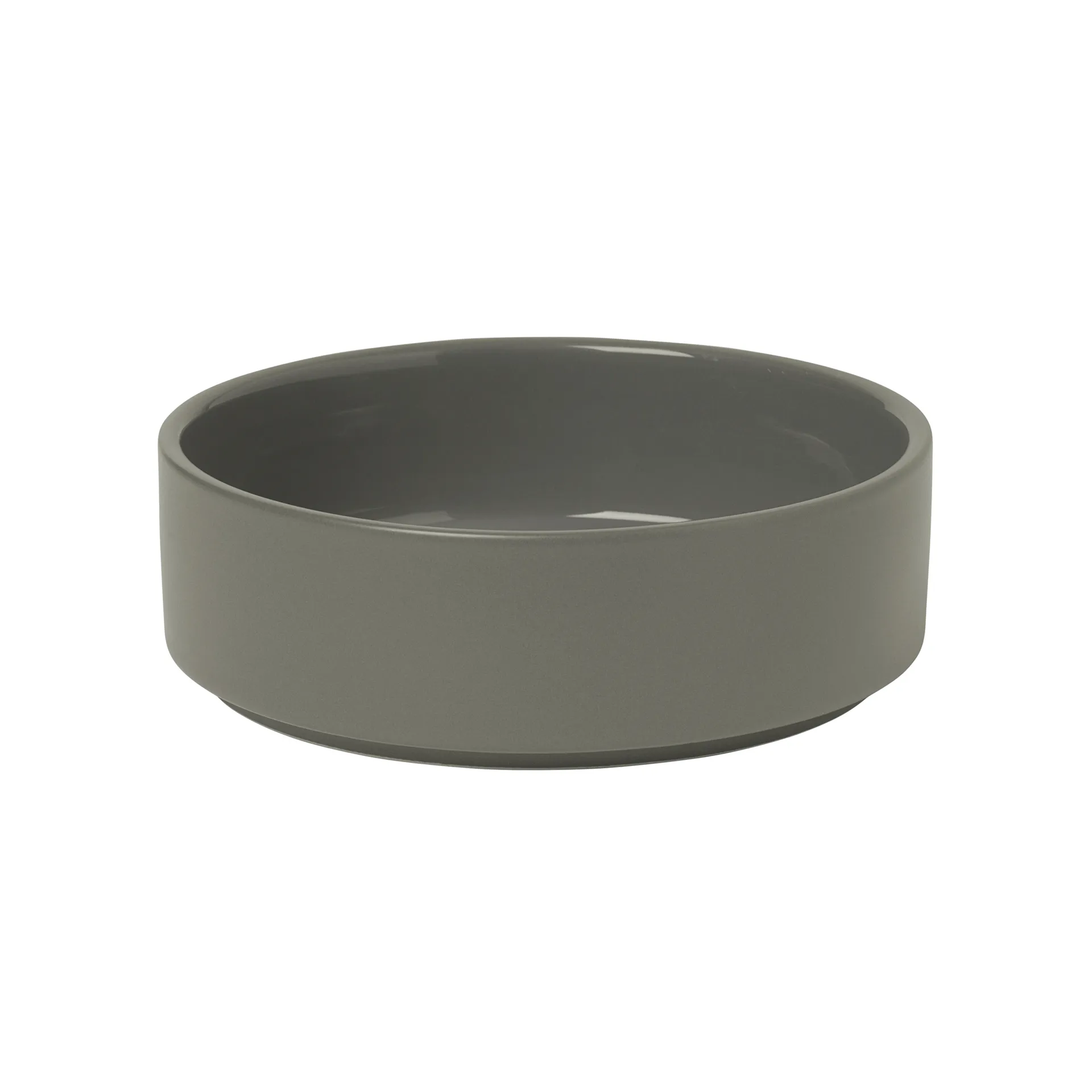 Pilar bowl low Ø 14 cm, Pewter blomus
