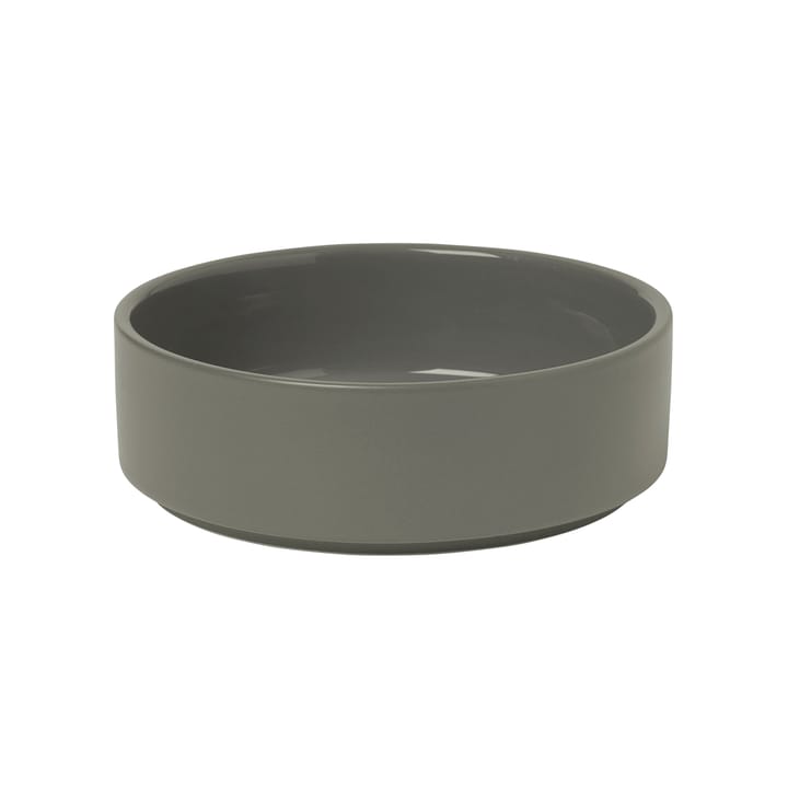 Pilar bowl low Ø 14 cm - Pewter - blomus