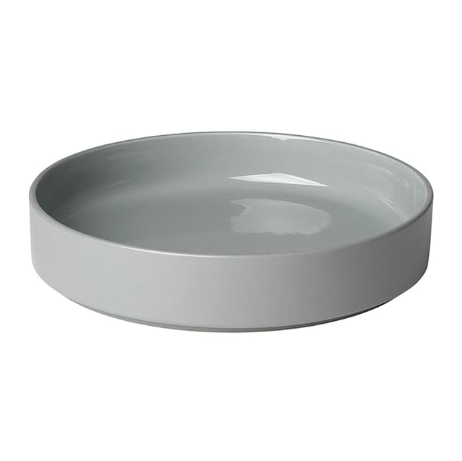 Pilar deep plate Ø20 cm - Mirage grey - blomus