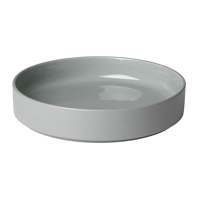 blomus Pilar deep plate o20 cm Mirage grey | Scandinavian Design | Deep plates | Grey