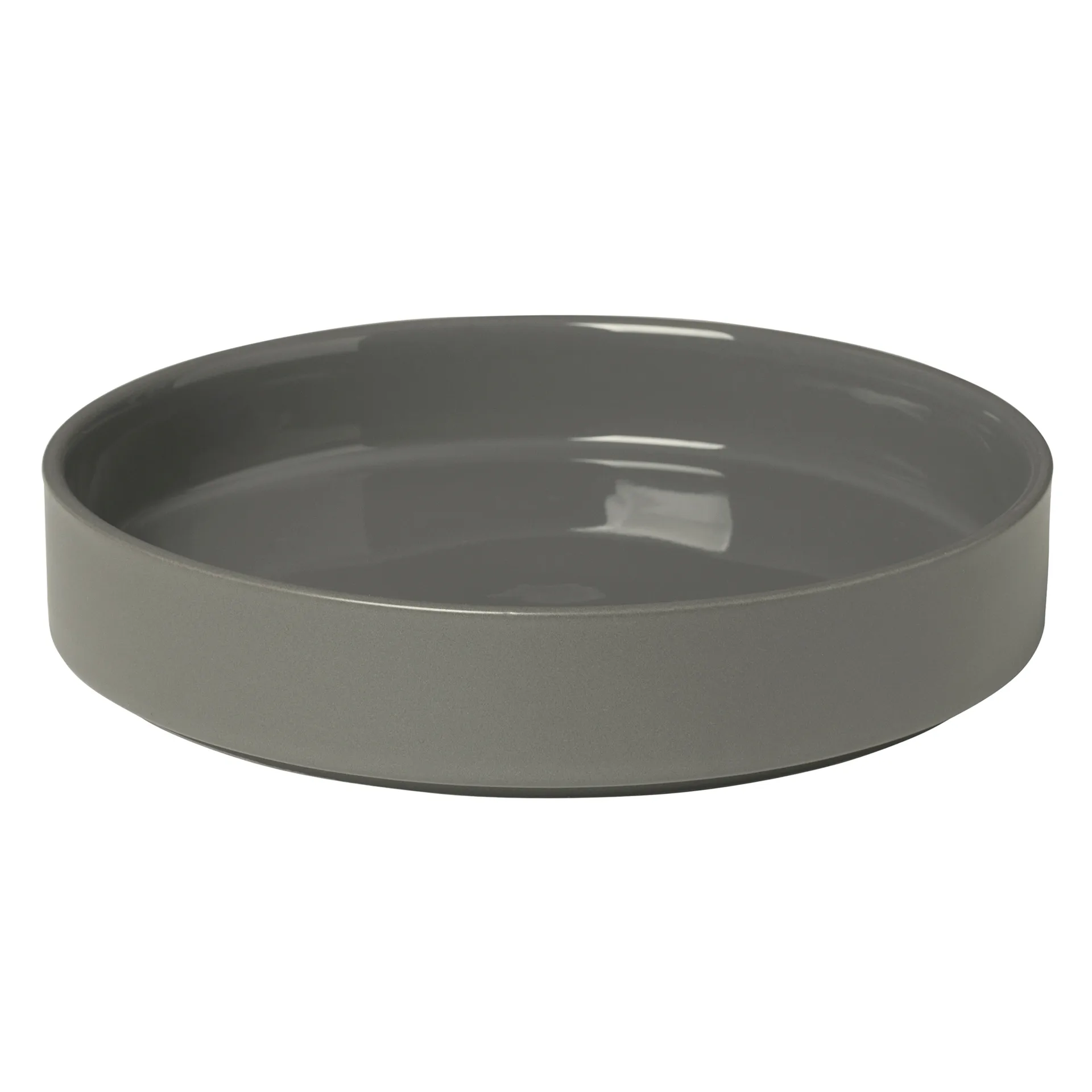 Pilar deep plate Ø20 cm, Pewter blomus