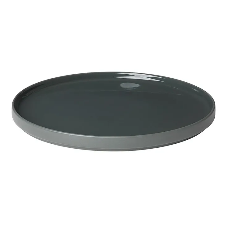 blomus Pilar dinner plate o27 cm Agave green | Scandinavian Design | Dinner plates | Green
