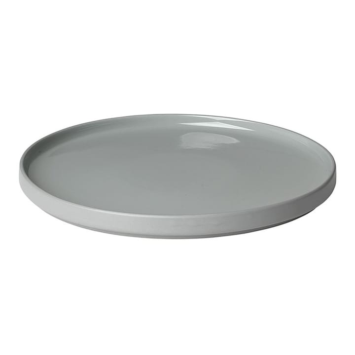 Pilar dinner plate Ø27 cm - Mirage grey - Blomus