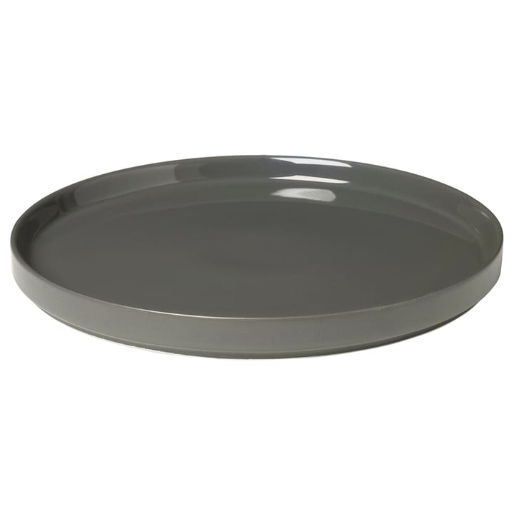 Pilar dinner plate Ø27 cm - Pewter - Blomus