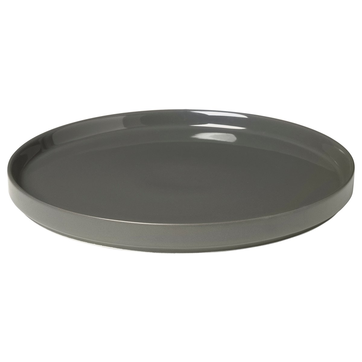 blomus Pilar dinner plate o27 cm Pewter | Scandinavian Design | Dinner plates | Grey