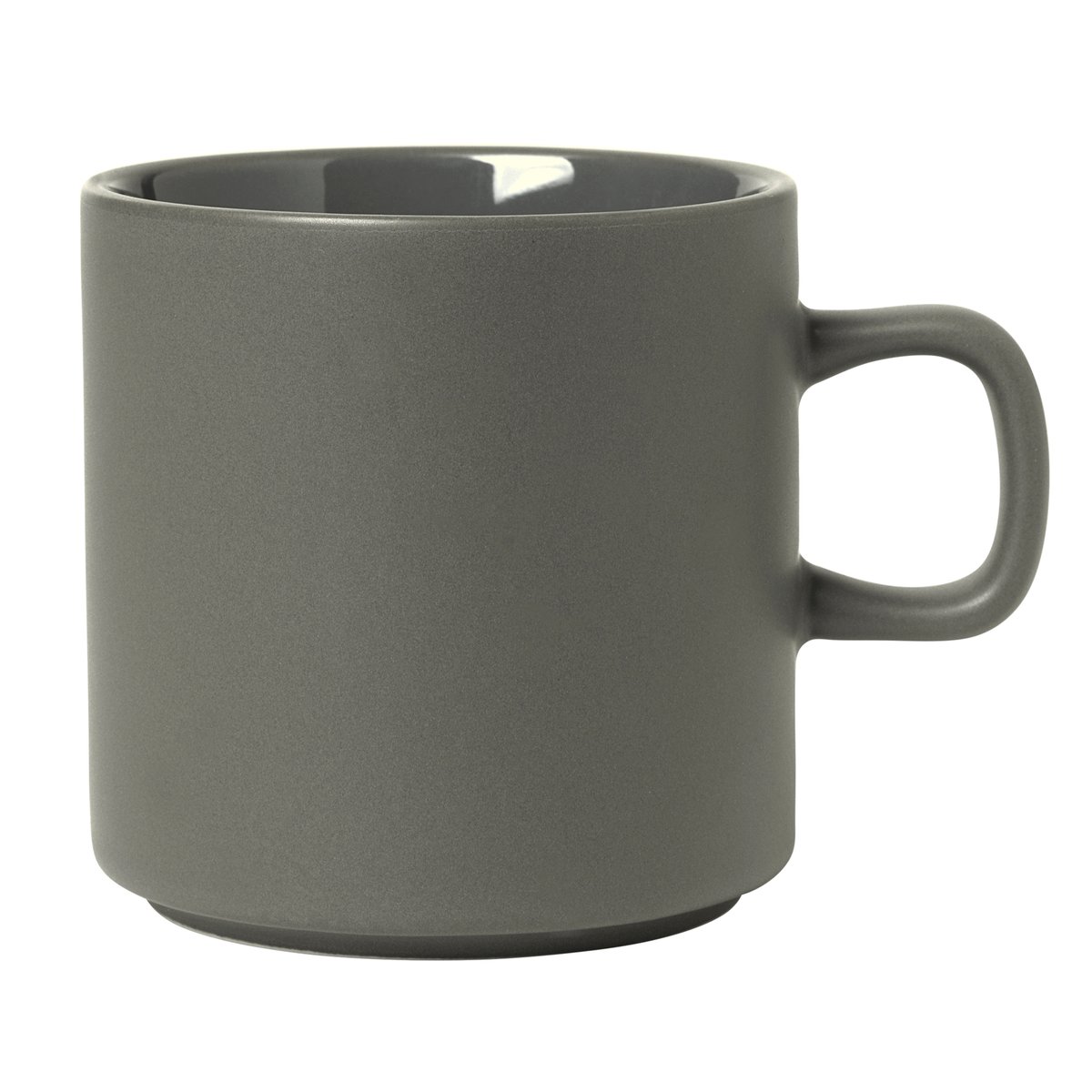 blomus Pilar mug 25 cl Pewter | Scandinavian Design | Coffee cups | Green