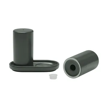 Pilar salt and pepper shakers, set of 2 - Agave Green, Ø4.5×11.5 cm - blomus