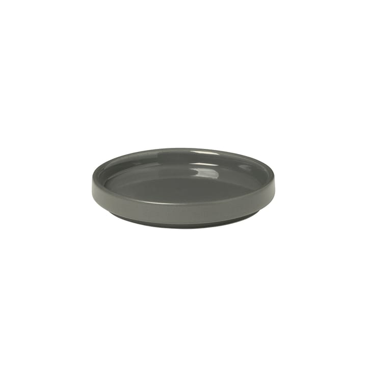 Pilar small plate Ø 10 cm - Pewter - Blomus