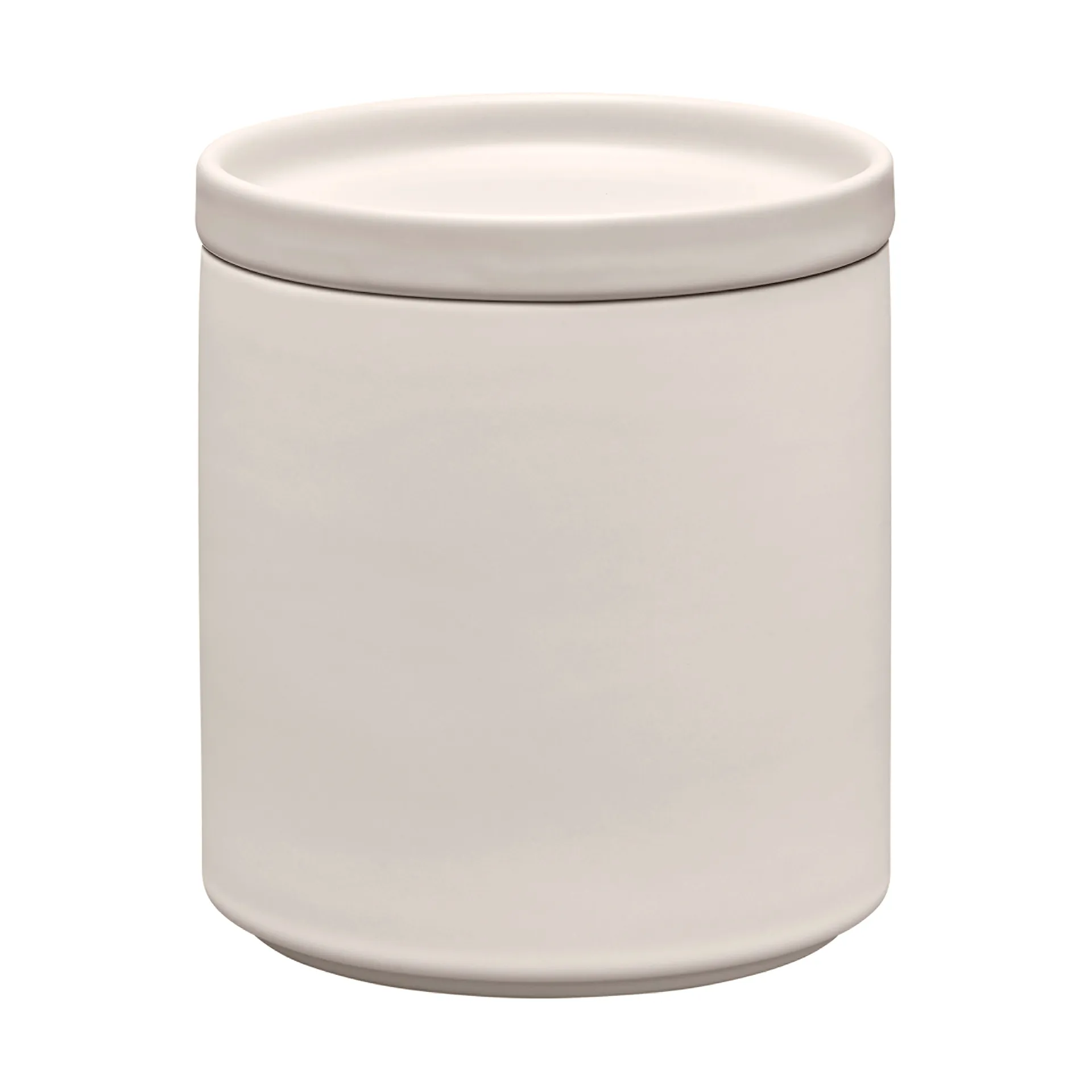 Pilar storage jar with lid, Moonbeam, Ø12x13.5 cm blomus