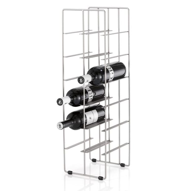 Pilare wine rack 12 bottles - Steel - blomus