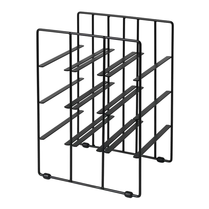 Pilare wine rack 9 bottles - black - Blomus