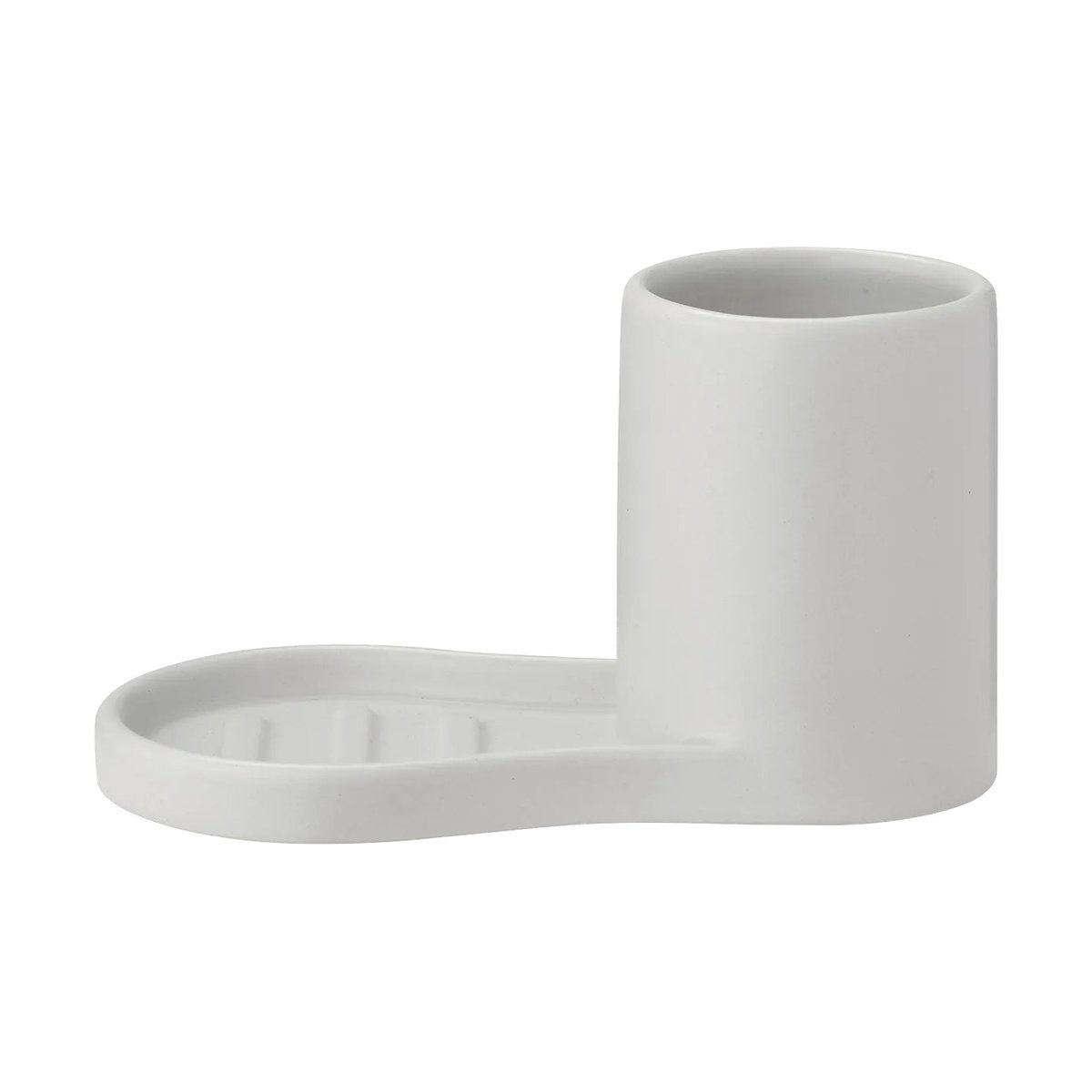 blomus Piro dish brush and soap holder Satellite | Scandinavian Design | Other washing & cleaning accessories | Grey