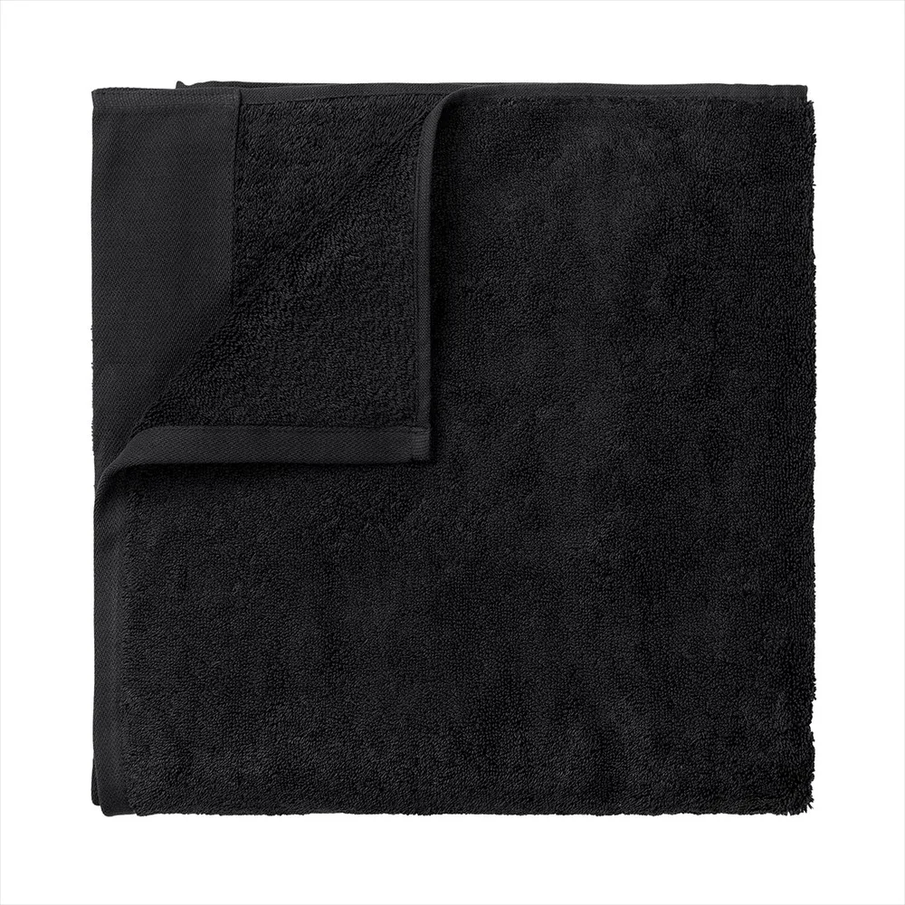 Riva bath towel 70x140 cm, Black blomus