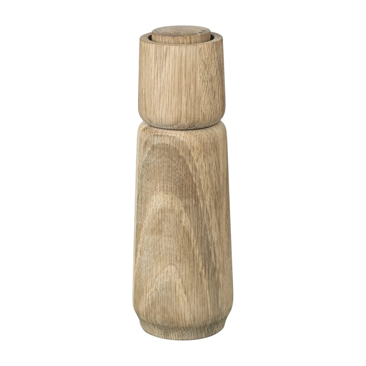 Ro salt and pepper mill 16 cm - Light oiled oak - blomus