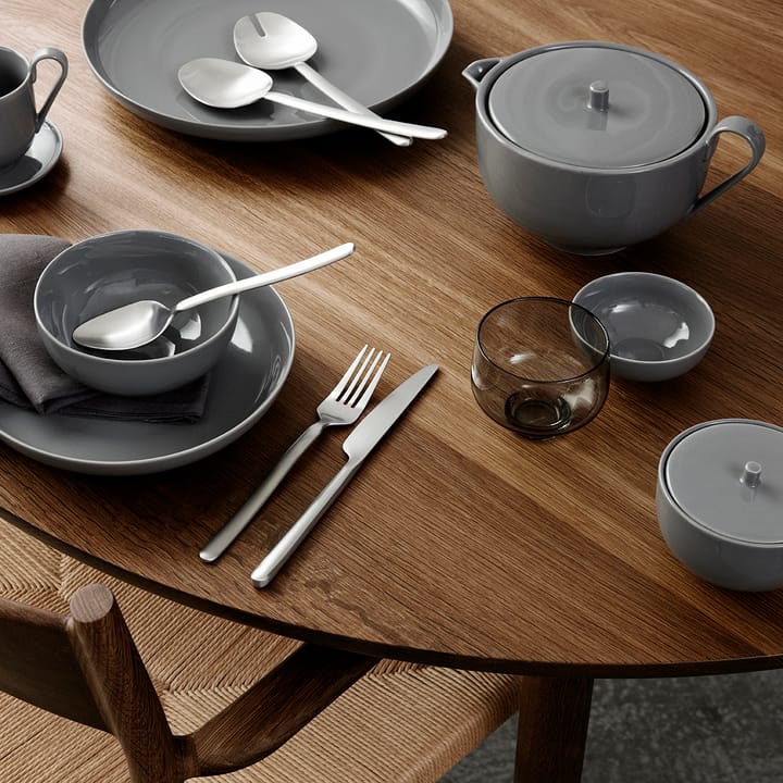 Ro sugar bowl, Sharkskin Blomus