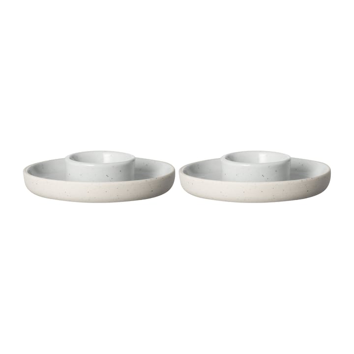 Sablo egg cup Ø10 cm 2-pack - Cloud - Blomus