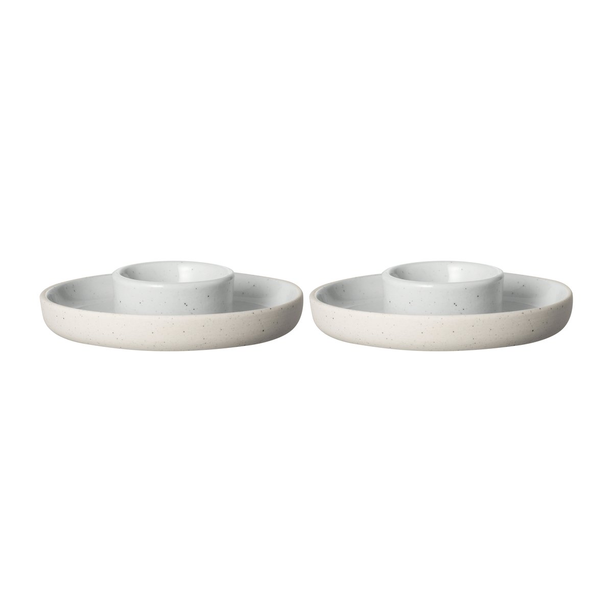 blomus Sablo egg cup o10 cm 2-pack Cloud | Scandinavian Design | Egg cups | Grey