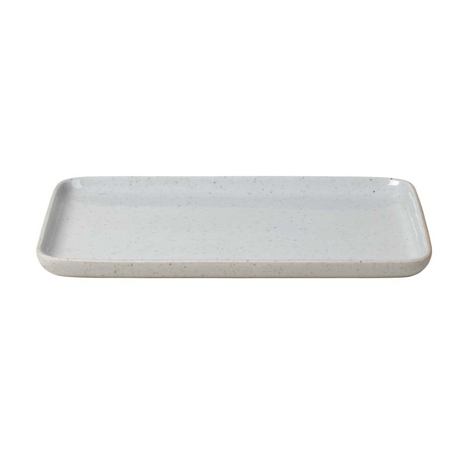 blomus Sablo plate 15x21 cm Cloud | Scandinavian Design | Dinner plates | Grey