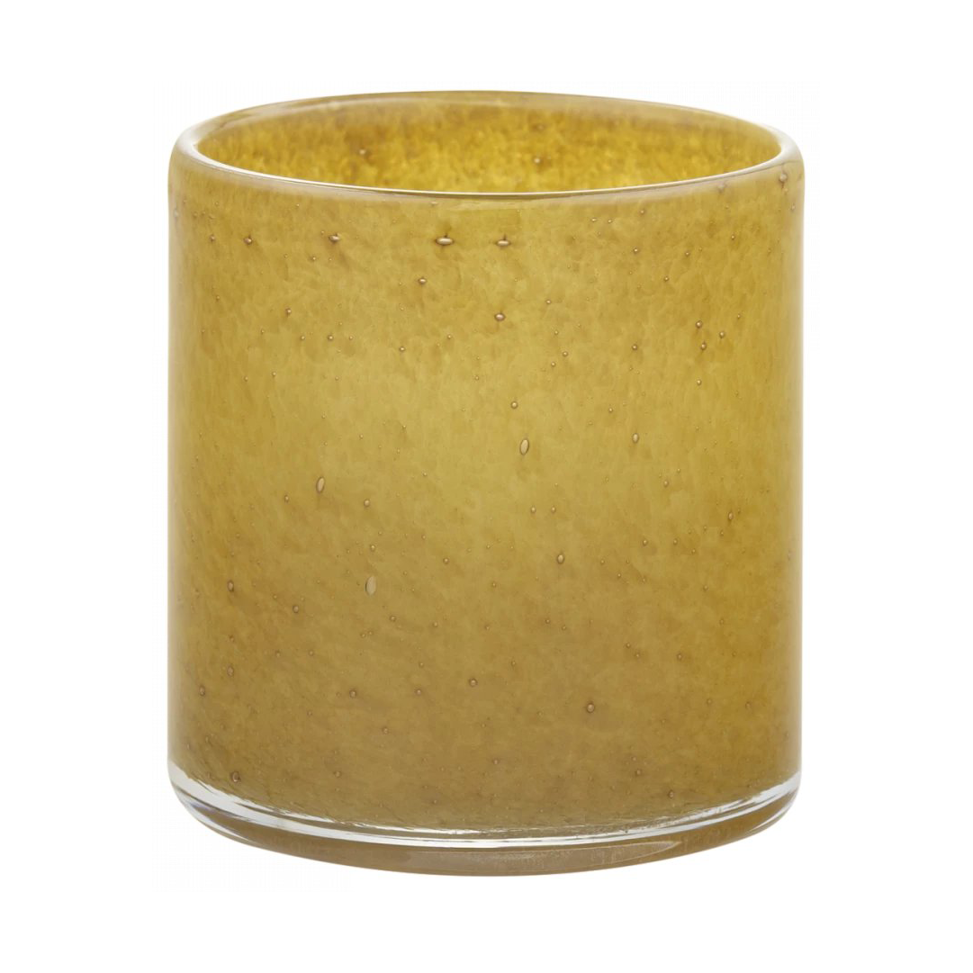 blomus SAGA lantern S o8,3 cm Tan | Scandinavian Design | Tea light holders, lanterns & candle dishes | Yellow