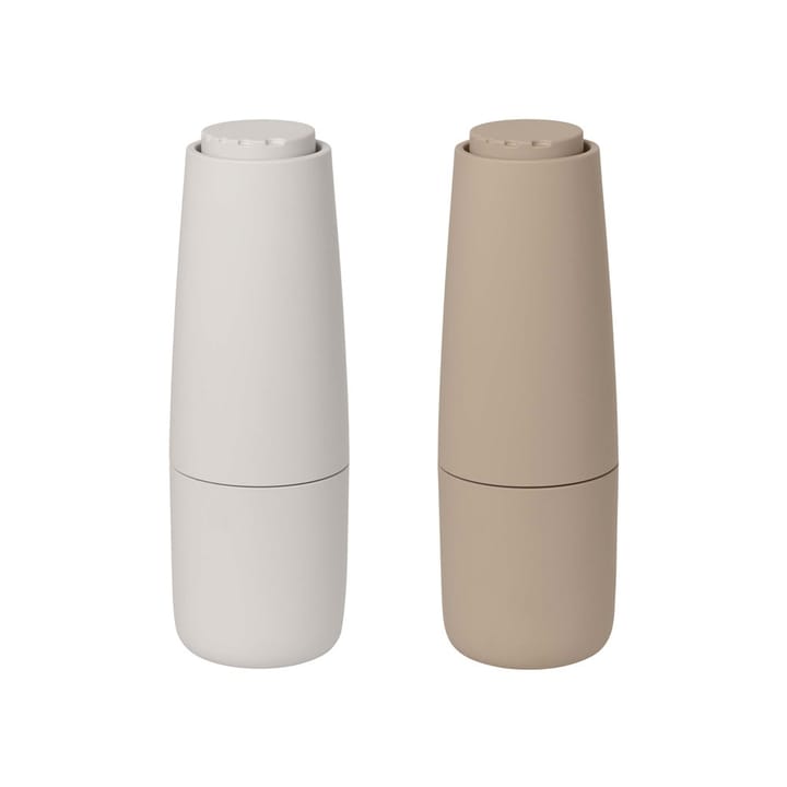 Salpi salt and pepper mill plastic - nomad-moonbeam (beige-grey) - Blomus