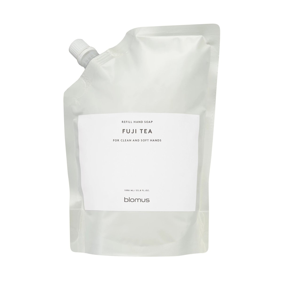 blomus Satomi refill hand soap 1000 ml Fuji Tea | Scandinavian Design | Soaps & creams | White