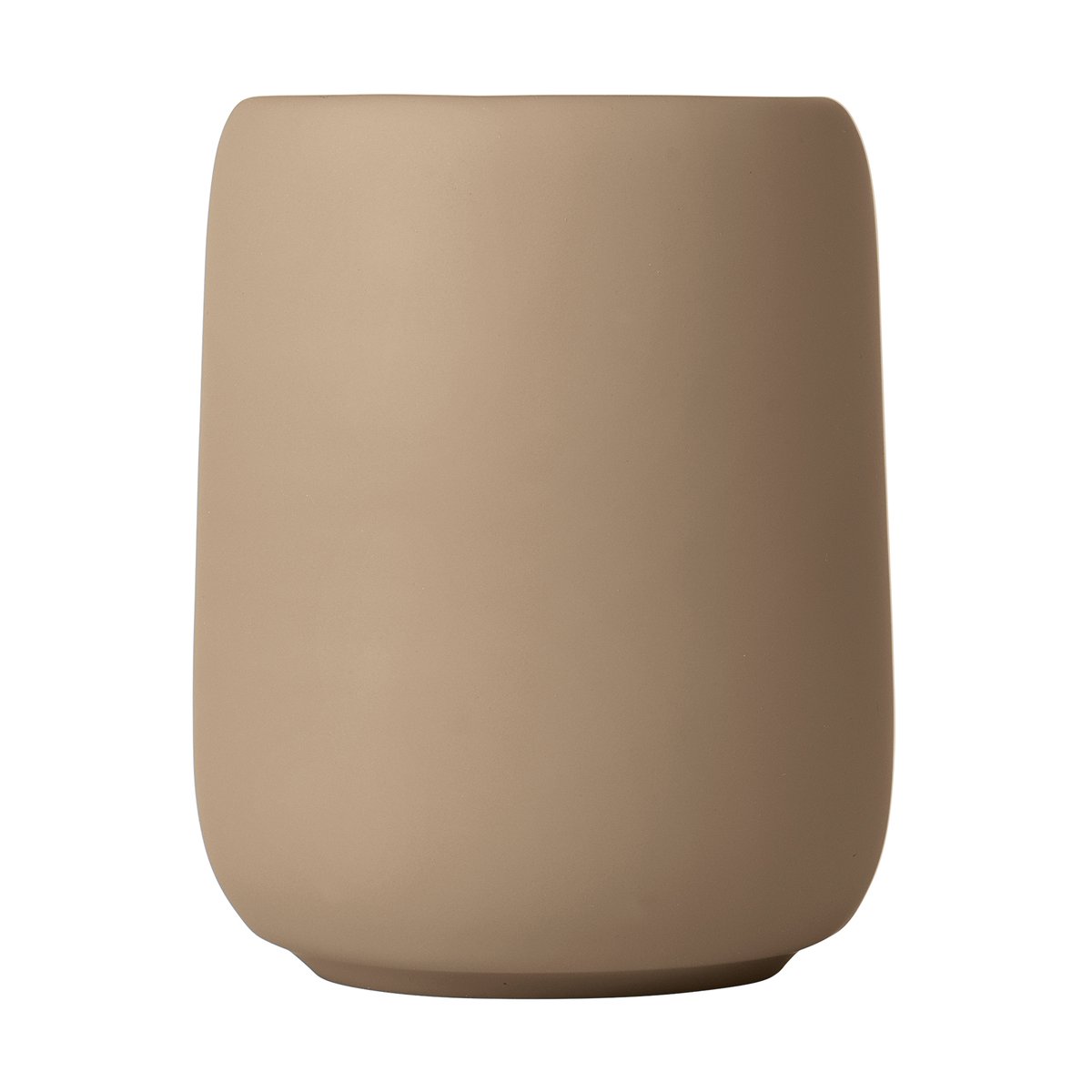 blomus Sono toothbrush mug ceramic 30 cl Beige | Scandinavian Design | Toothbrush holders | Brown