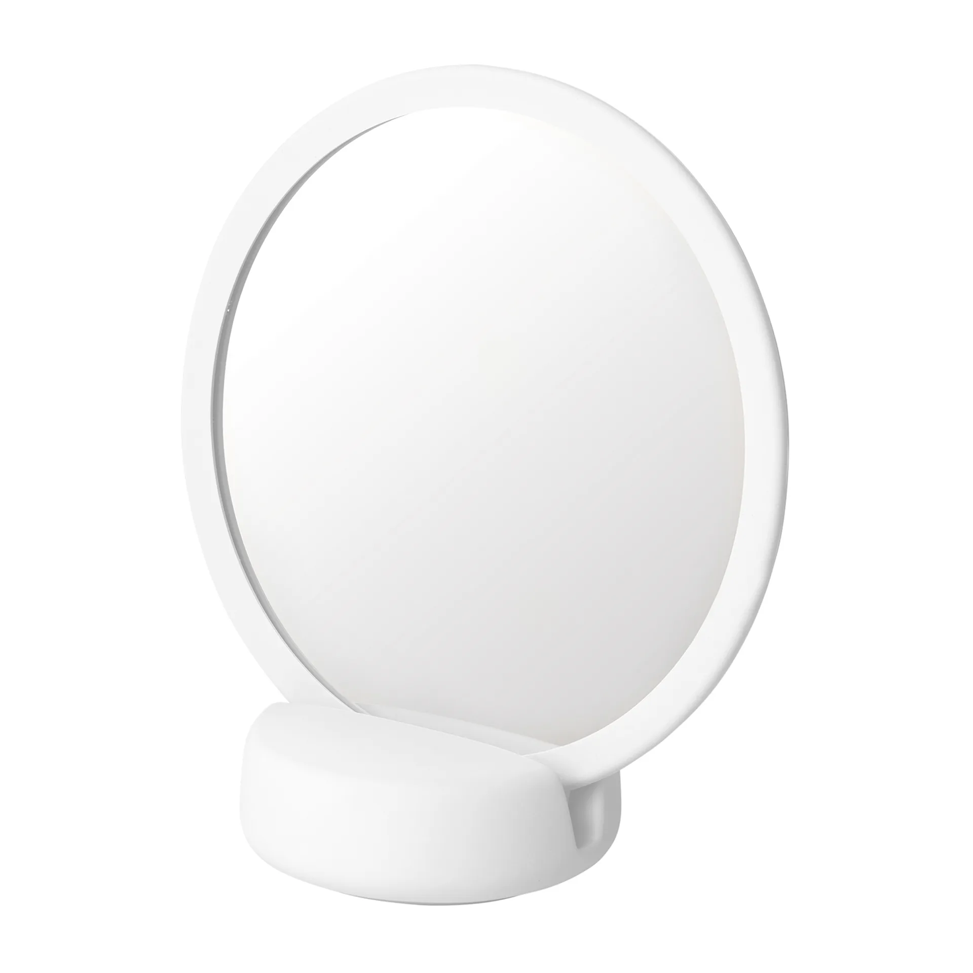 Sono Vanity table mirror Ø17 cm, White blomus