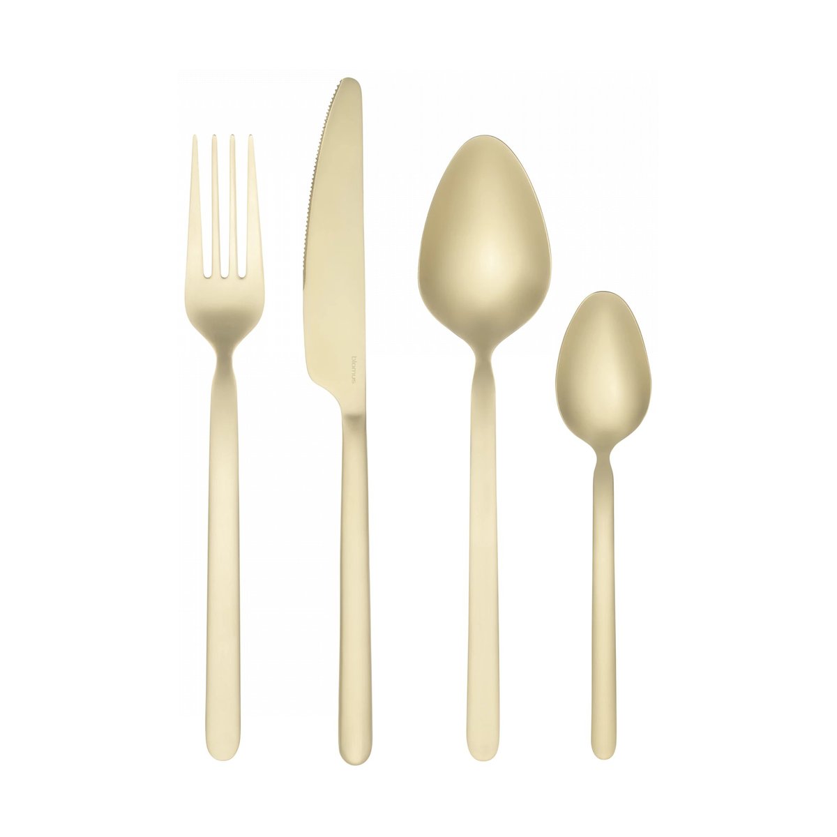 blomus STELLA cutlery set champagne 16 delar | Scandinavian Design | Cutlery sets | Gold-coloured